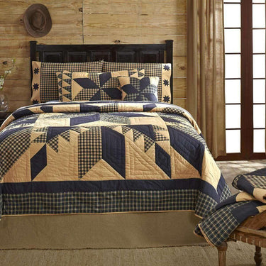Dakota Star Twin Quilt 68Wx86L VHC Brands - The Fox Decor